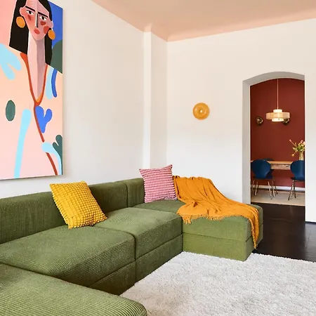 아파트 Poets Place Design In Kreuzberg 베를린